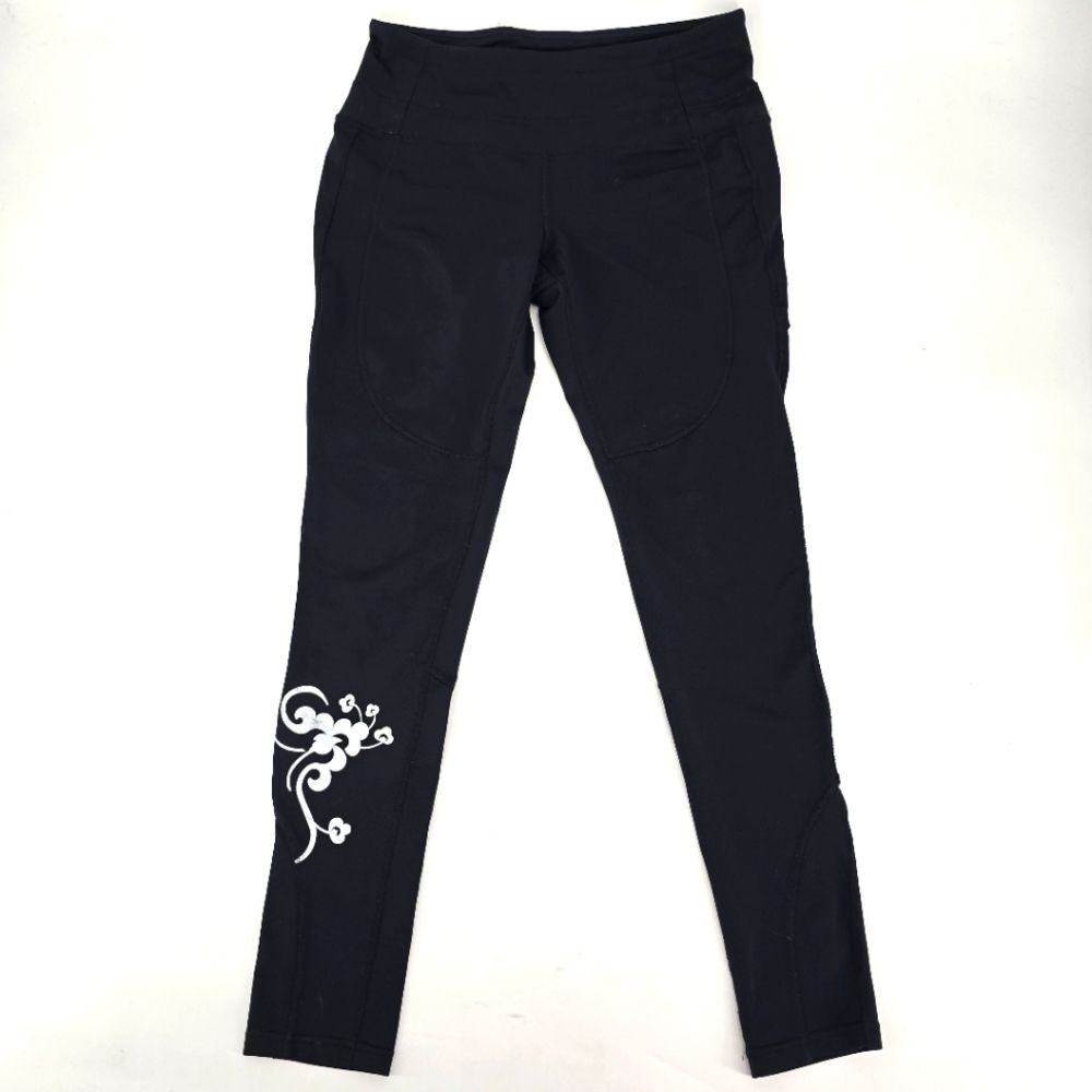 Athleta Full Length Black Leggings Size M